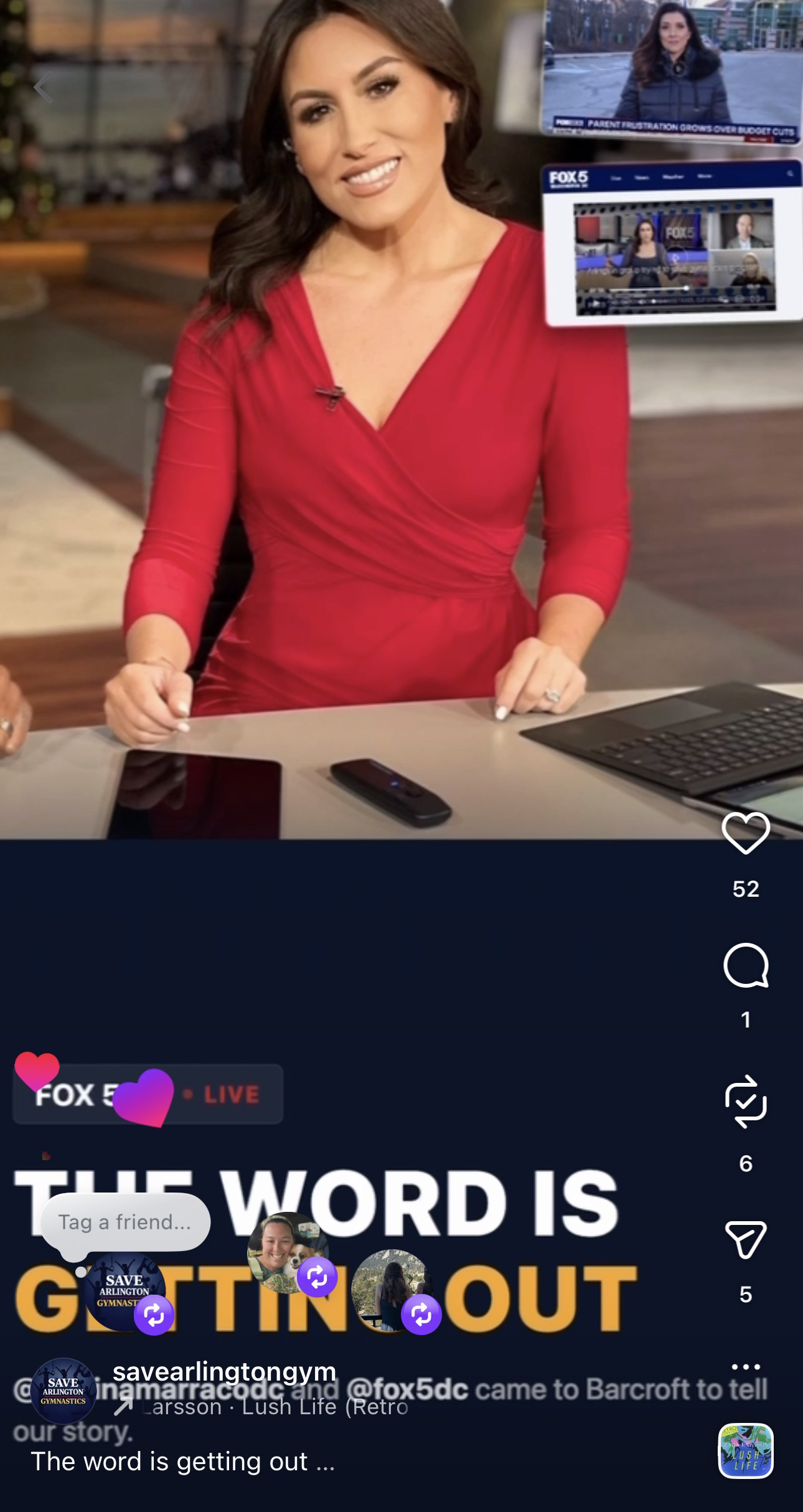 Fox 5 news coverage reel