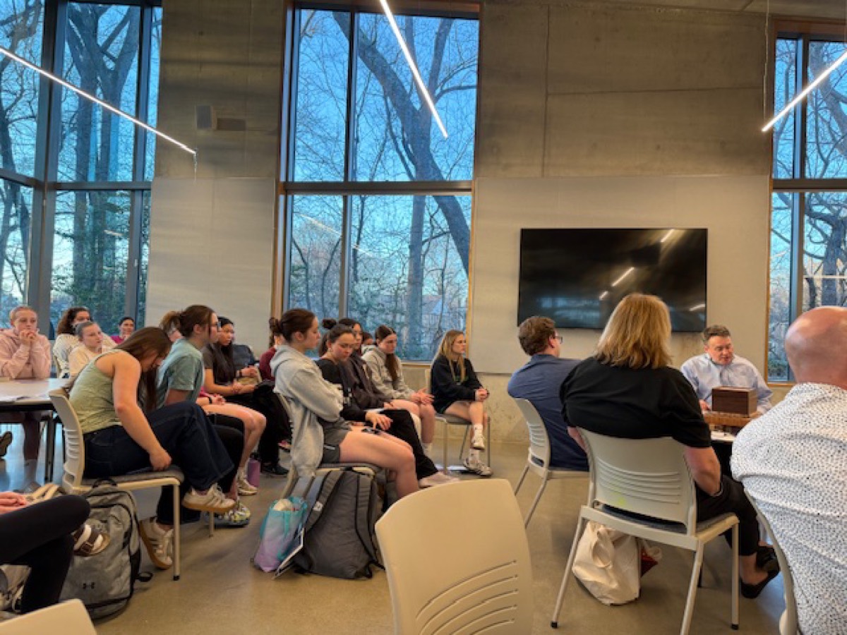 Senior Aerials athletes at the meeting