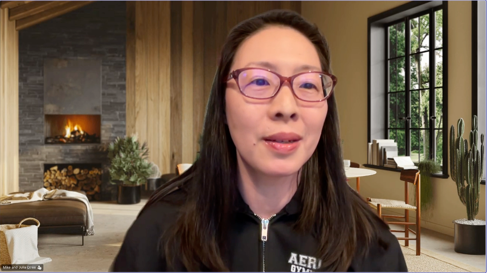 Aerials parent speaking