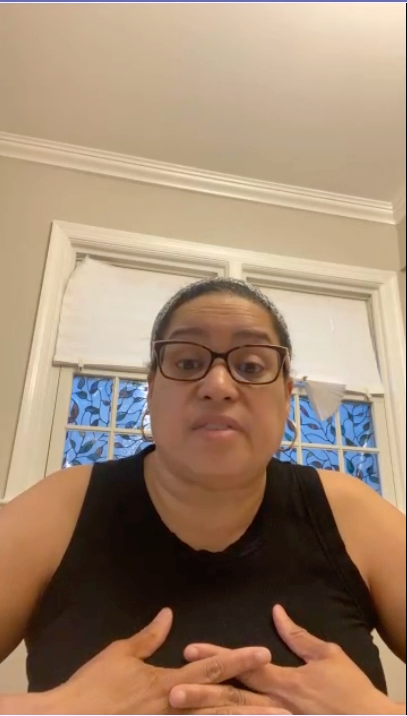 Community member speaking