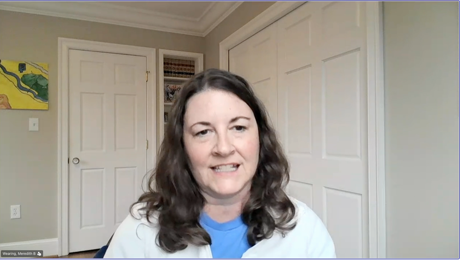 Community member speaking about one ecosystem